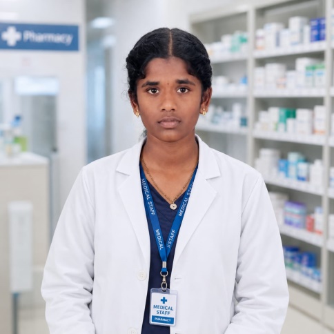 Muthamizharasi C, hospital pharmacist